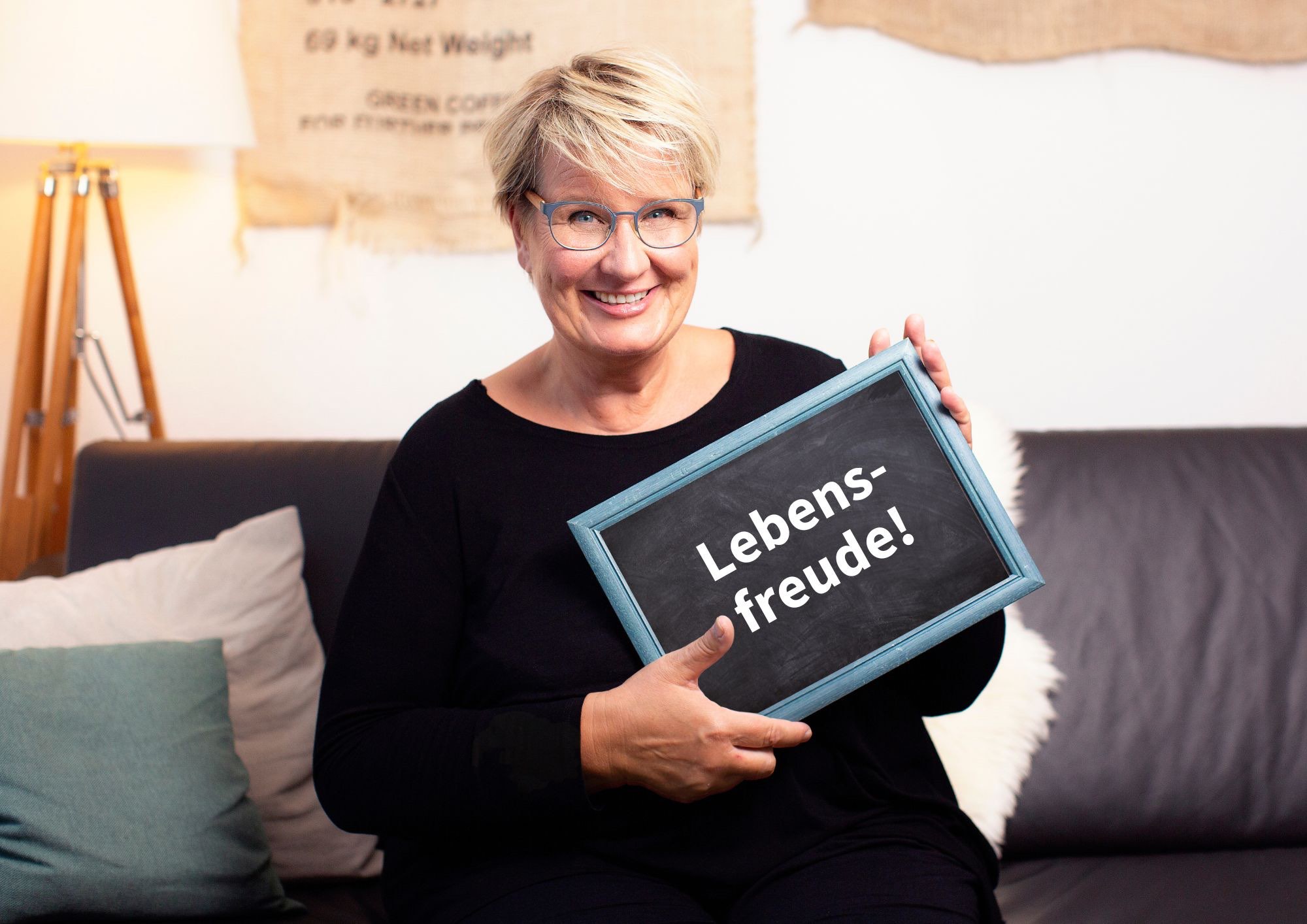 Tanja Köhler erklärt, was Lebensfreude bedeutet.